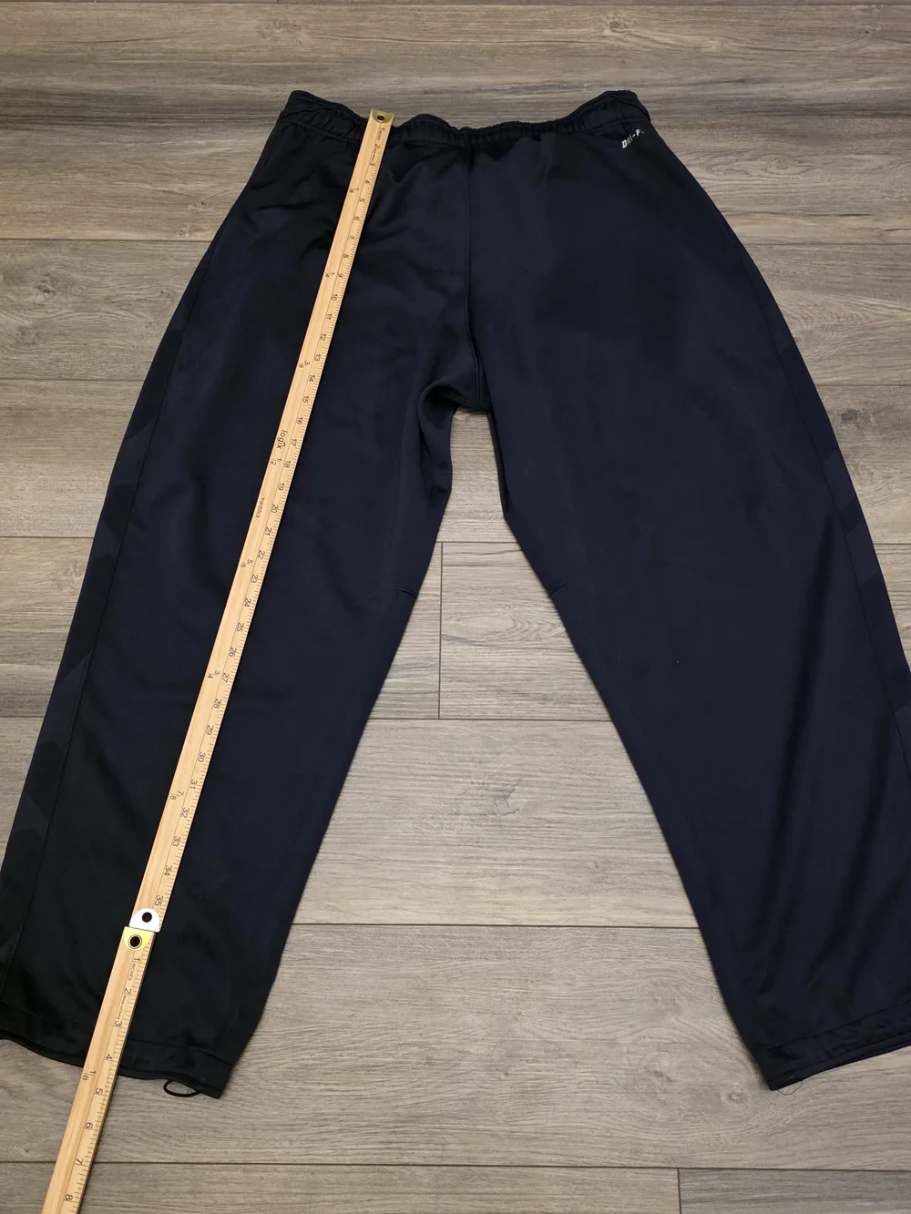 NFL Men’s Black Sweatpants with Orange BEARS Script